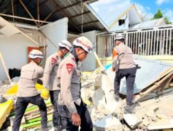 Brimob dan Pertamina Bersinergi Hadirkan Sumber Air Bersih bagi Warga Terdampak Gempa