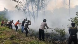 Cegah Karhutla Sebelum Api Menyala, 198 Peserta Didik Polri Turun Edukasi Masyarakat