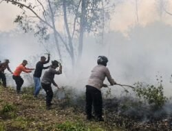 Cegah Karhutla Sebelum Api Menyala, 198 Peserta Didik Polri Turun Edukasi Masyarakat