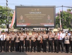 Korp Raport Kenaikan Pangkat Pengabdian, Kapolres Kediri Kota Tekankan Integritas dan Keteladanan