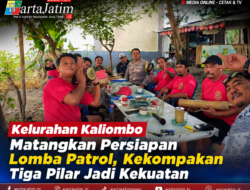 Kelurahan Kaliombo Matangkan Persiapan Lomba Patrol, Kekompakan Tiga Pilar Jadi Kekuatan