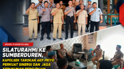 Silaturahmi ke Sumberduren, Kapolsek Tarokan AKP Priyo Perkuat Sinergi dan Jaga Kerukunan Perguruan