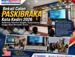 Bekali Calon Paskibraka Kota Kediri 2026, Satbinmas Tekankan Disiplin, Nasionalisme hingga Bijak Bermedia Sosial