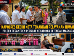 Kapolres Kediri Kota Tekankan Pelayanan Humanis, Polsek Pesantren Perkuat Kehadiran di Tengah Masyarakat
