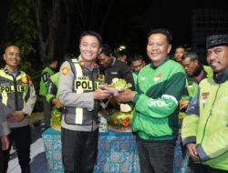 Polres Bojonegoro Perkuat Sinergi Harkamtibmas, Gelar Doa Bersama Komunitas Ojol
