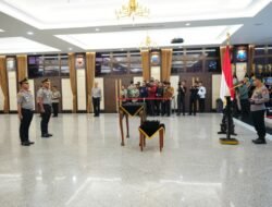 Kapolri Pimpin Upacara Serah Terima Jabatan Sejumlah Pejabat Polri