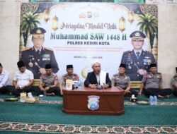 Polres Kediri Kota Gelar Maulid Nabi 1448 H, Perkuat Keteladanan Rasulullah dalam Pelayanan Presisi