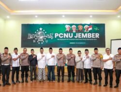 Kapolres Jember Silaturahmi ke Kantor PCNU, Sinergi Ulama dan Umara Perkuat Kamtibmas