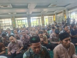Polresta Sidoarjo dan Warga Gelar Doa Bersama untuk Kesembuhan Santri Ponpes Manbaul Hikam