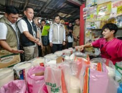 Satgas Pangan Polda Jatim Sidak Pasar Pucang, Usut Beras Premium di Atas HET