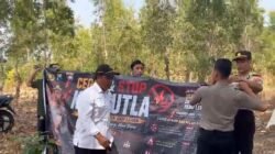 Kolaborasi Polres Ponorogo bersama Lintas Sektor Cegah Karhutla Sisir Kawasan Rawan Kebakaran