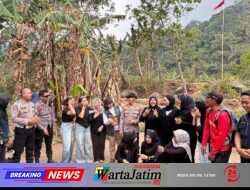 Polres Mojokerto Intensifkan Patroli Mitigasi Karhutla Jaga Ribuan Hektare Kawasan Hijau di Pacet