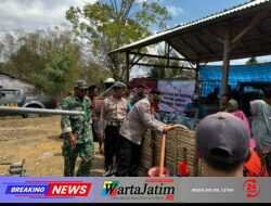 Polresta Sumenep Salurkan Bantuan Air Bersih untuk 440 KK di Desa Gendang Barat