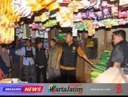 Satgas Pangan Polres Bondowoso Pastikan Harga Beras di Pasar Induk Sesuai HET