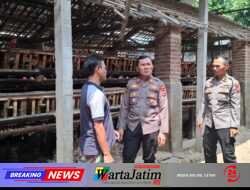 Jaga Produksi Telur, Polsek Kandat Bina Peternak Dukung Ketahanan Pangan