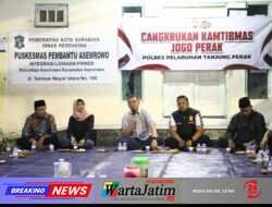 Cangkrukan Jogo Perak: Kapolres Tanjung Perak Ajak Warga Kompak Tangkal Isu Liar Penganggu Kamtibmas