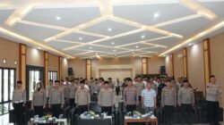 Ngaji Kebangsaan Bersama Kapolri, Polres Kediri Perkuat Bekal Moral Personel