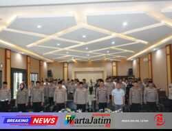 Ngaji Kebangsaan Bersama Kapolri, Polres Kediri Perkuat Bekal Moral Personel