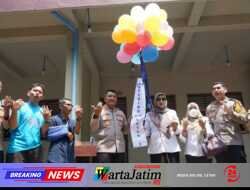 Kampung Inggris Mengajar Resmi Dibuka, Polres Kediri Bangun Ruang Belajar Aman bagi Generasi Muda