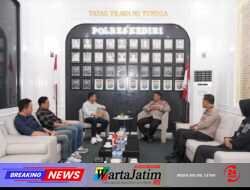 Kapolres Kediri Perkuat Sinergi dengan Andika MEDIA, Dorong Pelayanan Publik yang Responsif