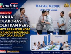 Perkuat Kolaborasi Polri dan Pers, Kapolres Kediri Kota Tekankan Informasi Cepat dan Akurat