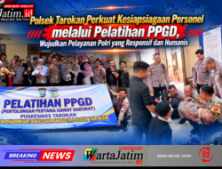 Polsek Tarokan Perkuat Kesiapsiagaan Personel melalui Pelatihan PPGD, Wujudkan Pelayanan Polri yang Responsif dan Humanis