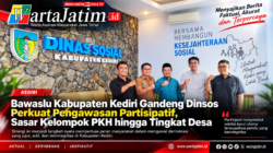 Bawaslu Kabupaten Kediri Gandeng Dinsos Perkuat Pengawasan Partisipatif, Sasar Kelompok PKH hingga Tingkat Desa