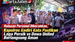 Ratusan Personel Dikerahkan, Kapolres Kediri Kota Pastikan Laga Persik vs Dewa United Berlangsung Aman