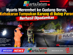 Nyaris Merembet ke Gudang Beras, Kebakaran Tumpukan Karung di Bulog Paron Berhasil Dipadamkan