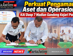 Perkuat Pengamanan Aset dan Operasional, KAI Daop 7 Madiun Gandeng Kejari Ponorogo