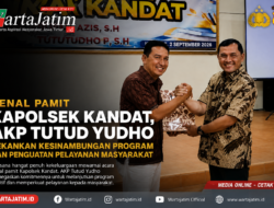 Kenal Pamit Kapolsek Kandat, AKP Tutud Yudho Tekankan Kesinambungan Program dan Penguatan Pelayanan Masyarakat