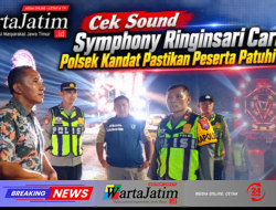Cek Sound Symphony Ringinsari Carnival, Polsek Kandat Pastikan Peserta Patuhi Aturan