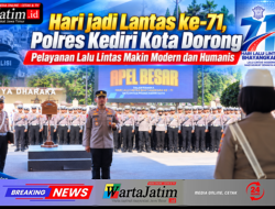 Hari jadi Lantas ke-71, Polres Kediri Kota Dorong Pelayanan Lalu Lintas Makin Modern dan Humanis