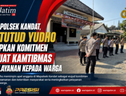 Pimpin Polsek Kandat, AKP Tutud Yudho Tancapkan Komitmen Perkuat Kamtibmas dan Pelayanan kepada Warga