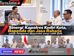 Sinergi Kapolres Kediri Kota, Bapenda dan Jasa Raharja untuk Pelayanan Masyarakat yang Lebih Baik