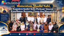 Momentum Maulid Nabi, Kapolres Kediri Kota Perkuat Sinergi Kamtibmas Bersama Ulama dan Masyarakat