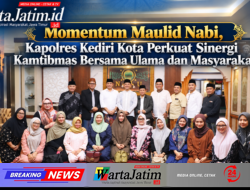 Momentum Maulid Nabi, Kapolres Kediri Kota Perkuat Sinergi Kamtibmas Bersama Ulama dan Masyarakat