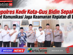 Kapolres Kediri Kota-Gus Bidin Sepakat Perkuat Komunikasi Jaga Keamanan Kegiatan di Lirboyo