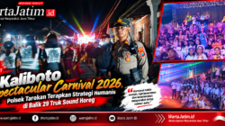 Kaliboto Spectacular Carnival 2026, Polsek Tarokan Terapkan Strategi Humanis di Balik 29 Truk Sound Horeg