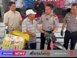 Kapolres Batu Kembalikan Motor Korban Kasus Ganjal Es Krim Fiktif