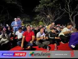 Indonesia Juara FIFA ASEAN Cup 2026, Kapolres Kediri Rayakan Kemenangan Bersama Ribuan Warga