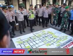 Pengamanan Lirboyo Bersholawat Dimatangkan, TNI-Polri Siapkan Ratusan Personel