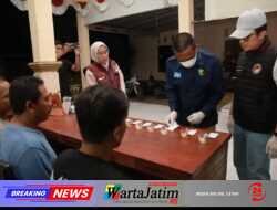 Polres Jember Gelar Razia Cegah Peredaran Narkoba hingga Tingkat Desa