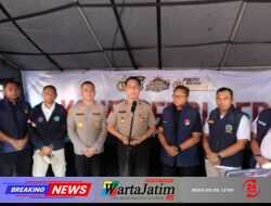 Polda Jatim dan Tim Gabungan Lakukan Penindakan dan Penegakan Hukum Narkoba di Jalan Kunti Surabaya