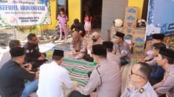 Kapolres Probolinggo Kota Takziah ke Rumah Korban Karhutla Bromo, Beri Dukungan Moril dan Tali Asih