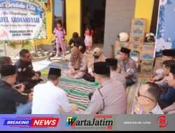 Kapolres Probolinggo Kota Takziah ke Rumah Korban Karhutla Bromo, Beri Dukungan Moril dan Tali Asih