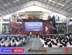 Bentuk Karakter Taat Hukum, Polresta Malang Kota Ajak Pelajar Jadi Generasi Emas Tanpa Kekerasan