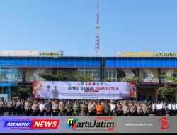 Hadapi Kemarau Panjang, Polresta Tuban bersama Instansi Lintas Sektoral Siaga Bencana Karhutla