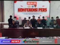 Polres Mojokerto Kota Amankan 21 Pemuda Diduga Serang Angkringan di Magersari