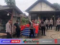 Semangat ‘Polisi Bersama Masyarakat: Polda Jatim Dirikan Posko Karhutla dan Distribusikan Air Bersih di Pasuruan